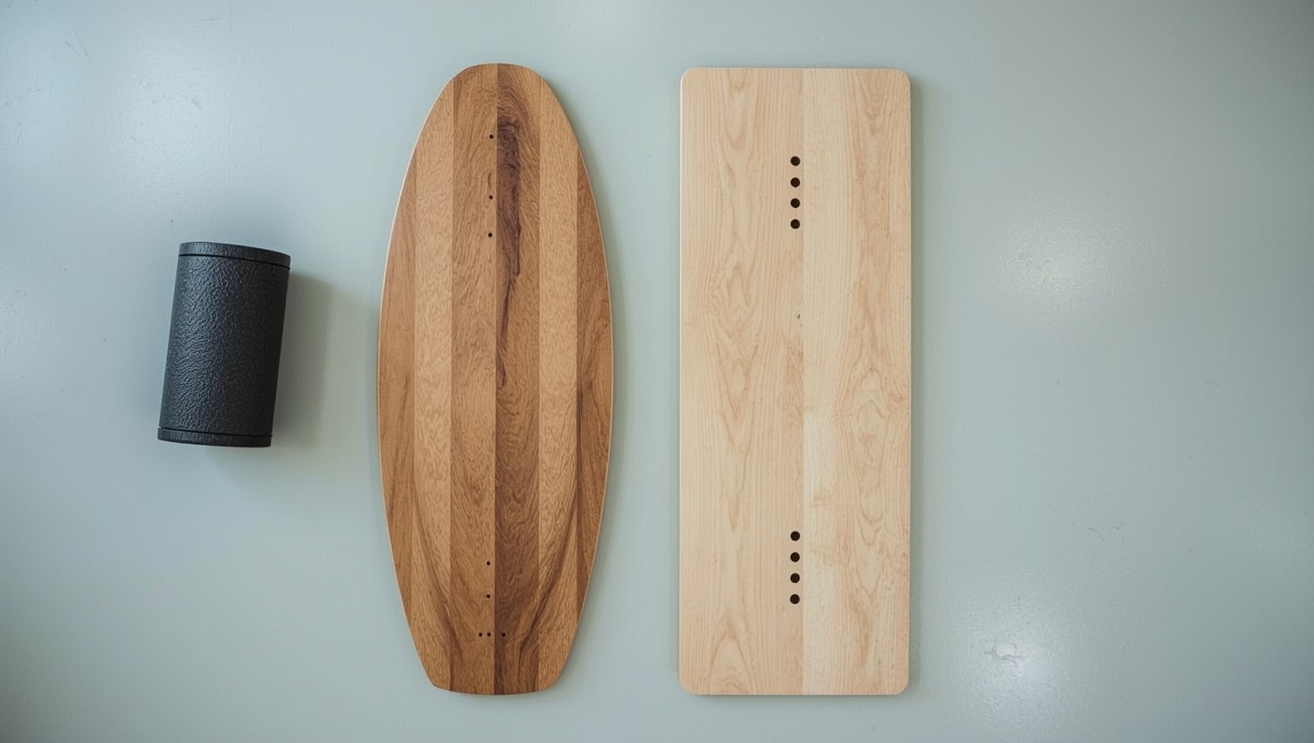 Gleichgewichtstraining mit Balance- und Plank Boards